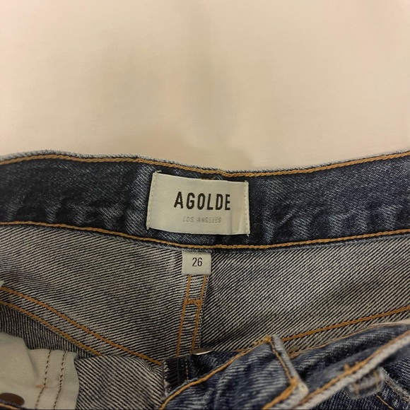 AGOLDE dee shorts in precision - Picture 5 of 7